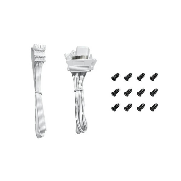 DeepCool FC120 White ARGB Cabinet Fan (Triple Pack)